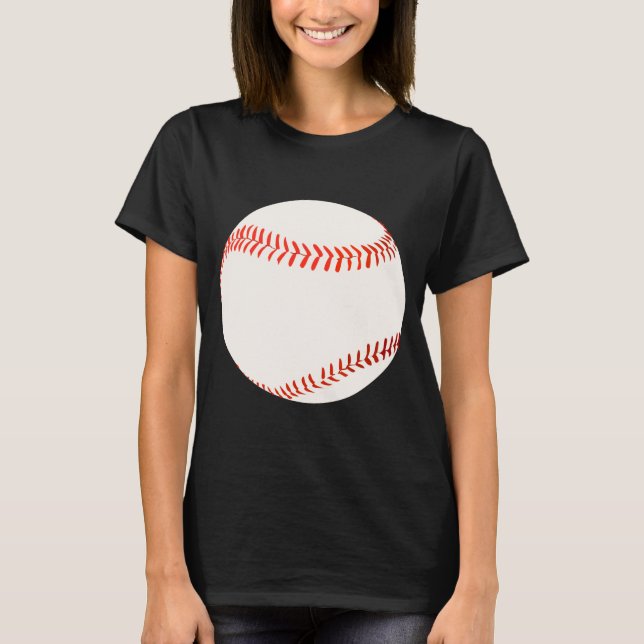Baseball Design T-Shirt (Front)