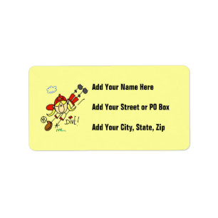 Baseball Dive Girls Softball T-shirts and Gifts Label