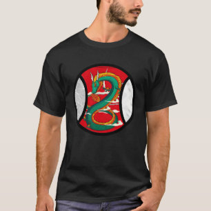 Baseball Dragon  Bat And Ball Sport T-Shirt