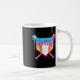Baseball Drip Boy Ice Cream Sprinkle Youth Basebal Coffee Mug