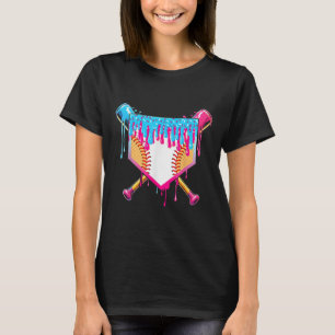 Baseball Drip Boy Ice Cream Sprinkle Youth Basebal T-Shirt