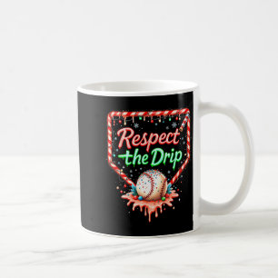 Baseball Drip Boys Ice Cream Christmas Youth Respe Coffee Mug