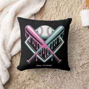 Baseball Drip For Boys Ice Cream Bat – Cool Youth Cushion