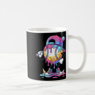 Baseball drip for boys ice cream drip baseball coffee mug