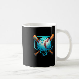 Baseball Drip For Boys Ice Cream Dripping Youth Ba Coffee Mug