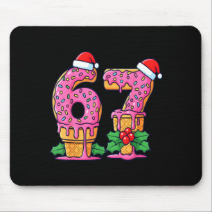 Baseball Drip Ice Cream 67 Baseball Lifestyle 101 Mouse Pad