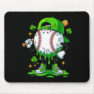 Baseball drip ice cream apparel boy youth st. mouse pad