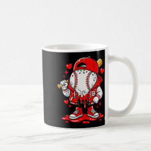 Baseball Drip Ice Cream Apparel Youth Boy Valentin Coffee Mug