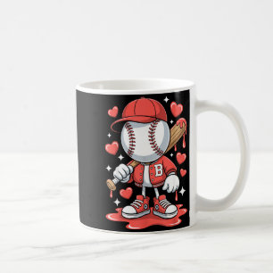 Baseball Drip Ice Cream Apparel Youth Boy Valentin Coffee Mug