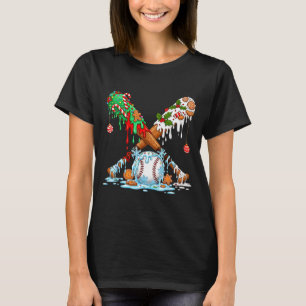 Baseball Drip Ice Cream Men Boys Christmas Basebal T-Shirt