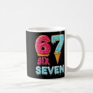 Baseball Drip Number 67 Player 67 Meme Ice Cream D Coffee Mug