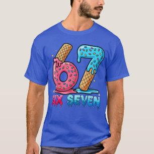 Baseball Drip Number 67 Player Or 67th Birthday bo T-Shirt