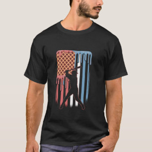 Baseball Dripping USA Drip Kids Boys Ice Cream Ame T-Shirt