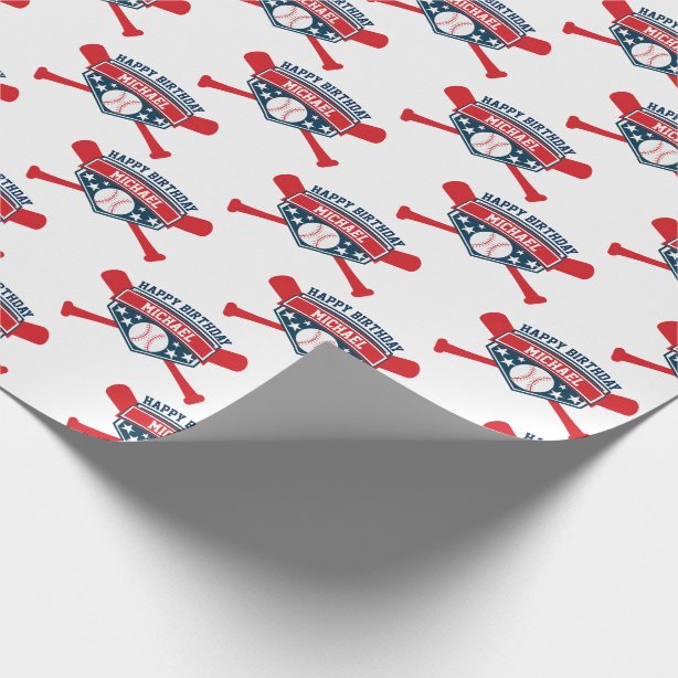 Baseball Wrapping Paper