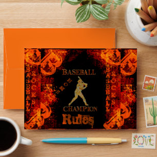 Baseball envelope