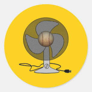 Baseball Fan Stickers