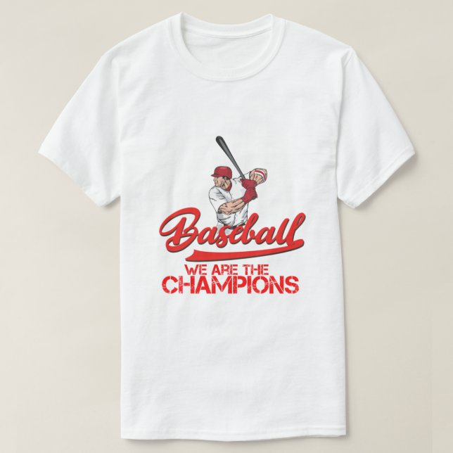 Baseball Fan T-Shirt (Design Front)