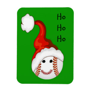 Baseball fans Christmas Magnet