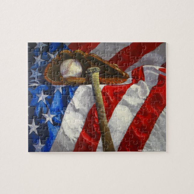 Baseball Fan's Jigsaw Puzzle (Horizontal)