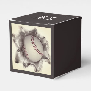 Baseball Favour Box
