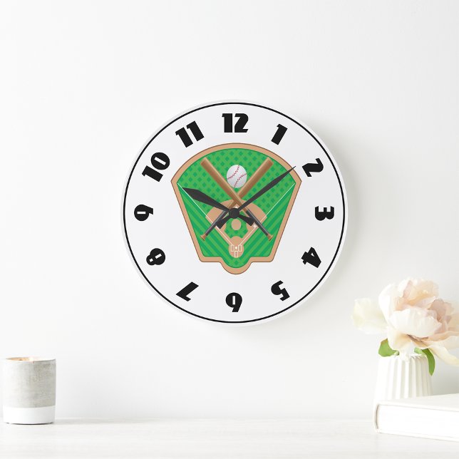 Baseball Field Clock (Creator Uploaded)
