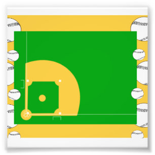 Baseball Field Photo Print