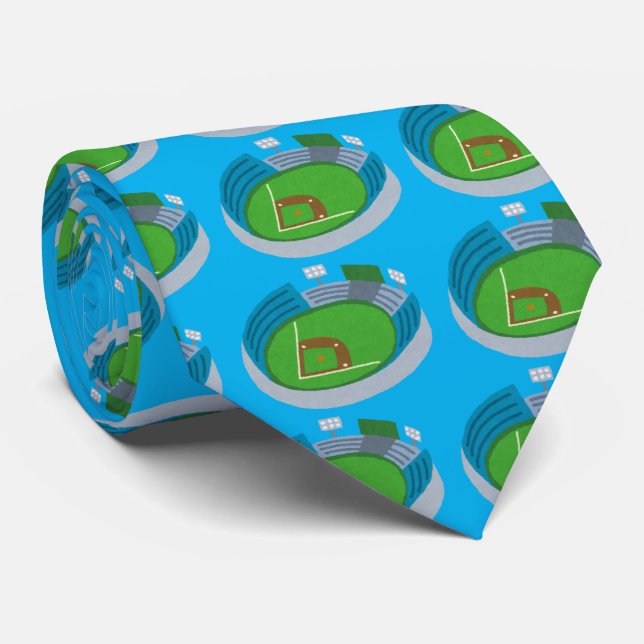 baseball field tie (Rolled)