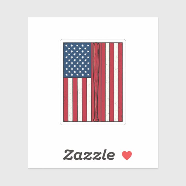 Baseball Flag Distressed Vintage Vector Design_1 (Sheet)