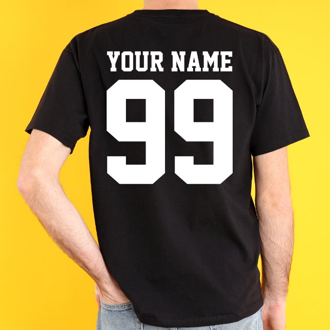 Baseball Football Soccer Name Number Boy Girl  T-Shirt (Creator Uploaded)