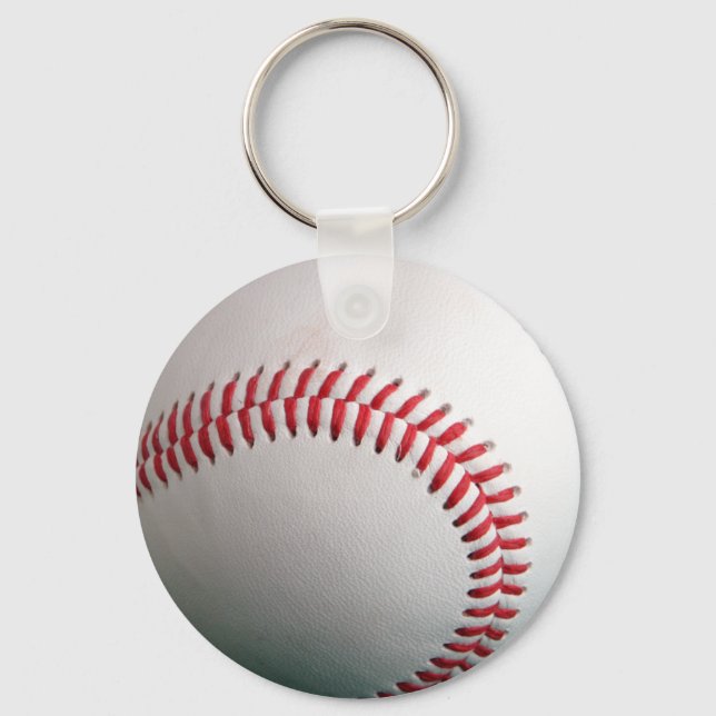 Baseball Fully Customizeable Key Ring (Front)