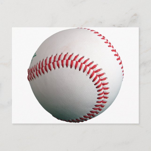 Baseball Fully Customizeable Postcard (Front)