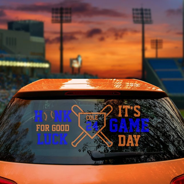 Baseball Game Day Back Window Cling for SUV (Creator Uploaded)