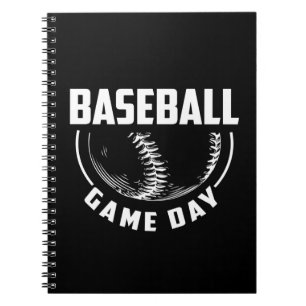 Baseball Game Day Notebook