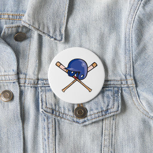 Baseball Gear 7.5 Cm Round Badge