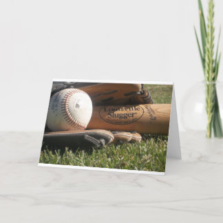 Baseball Gear Card