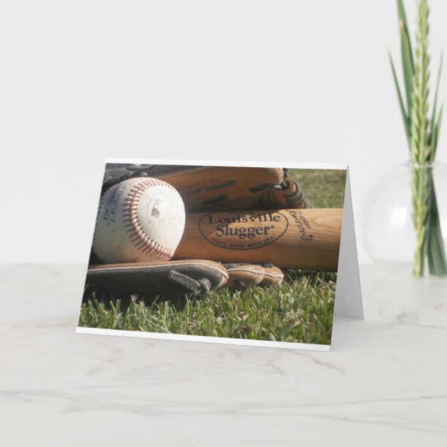 Baseball Gear Card (Front)