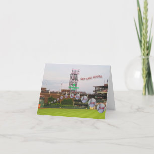 Baseball Get Well Soon Card