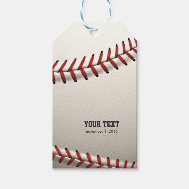 Baseball Gift Tags (Front)