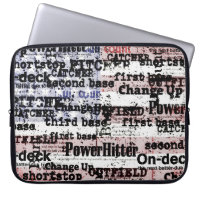 Baseball Glory | Faded Grunge American Flag Words