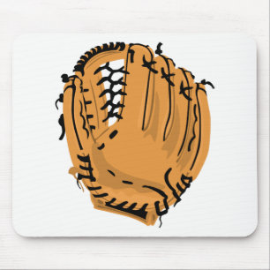 Baseball Glove Mouse Pad