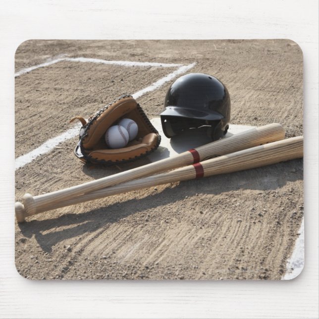 Baseball Glove Mouse Pad (Front)