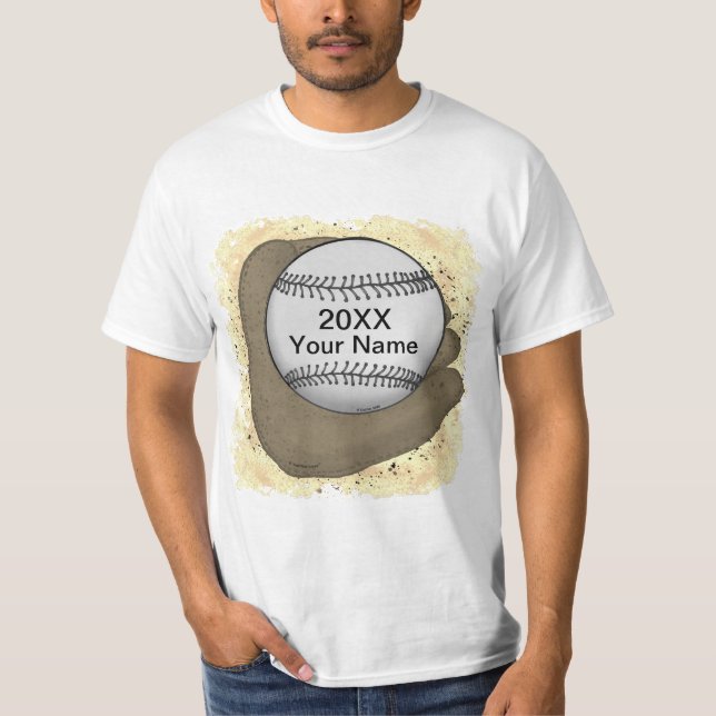Baseball Glove  T-Shirt (Front)