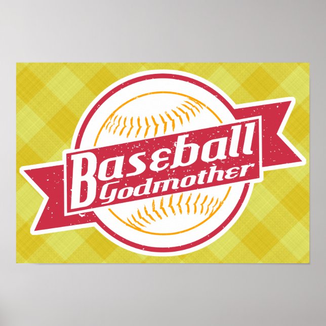 Baseball Godmother Poster Print (Front)