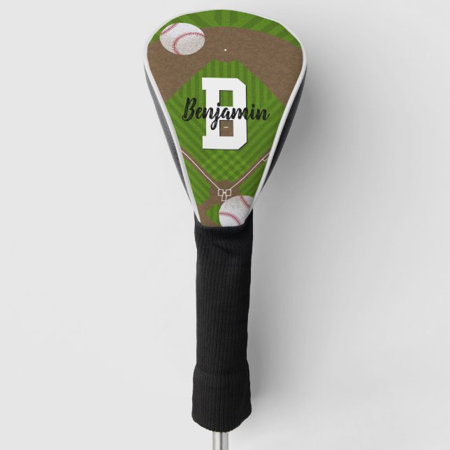Baseball Golf Head Cover (Front)