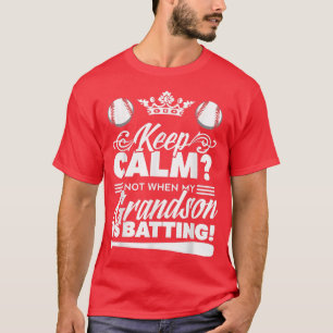 Baseball Grandma   Baseball Grandpa  T-Shirt