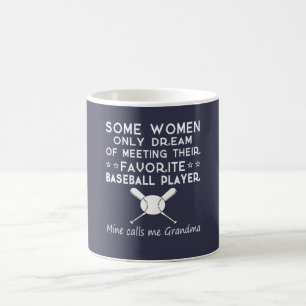 BASEBALL GRANDMA COFFEE MUG