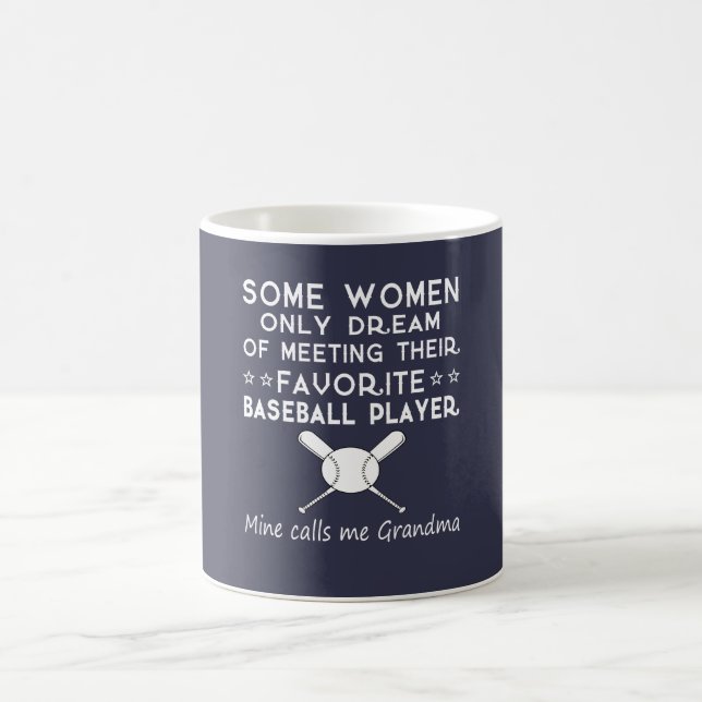 BASEBALL GRANDMA COFFEE MUG (Center)