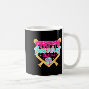 Baseball grandma drip ice cream baseball season coffee mug