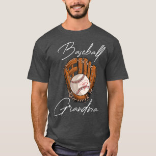 Baseball Grandma Game Day Baseball Lover Mothers D T-Shirt