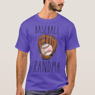 Baseball Grandma Game Day Baseball Lover Mothers D T-Shirt